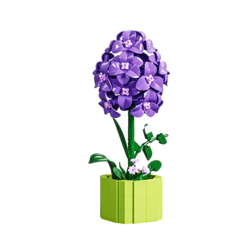 JOOZLEWELT Flieder326 pcs Blumen Sukkulenten Bonsai Baustein Set,Pflanzen Klemmbausteine Blumen,Blumen Bausteine Mädchen,Mini Flowers Botanische Deko,Room Decor Heimdekoration JOOZLEWELT Flieder326 pcs Blumen Sukkulenten Bonsai Baustein Set,Pflanzen Klemmbausteine Blumen,Blumen Bausteine Mädchen,Mini Flowers Botanische Deko,Room Decor Heimdekoration von JOOZLEWELT