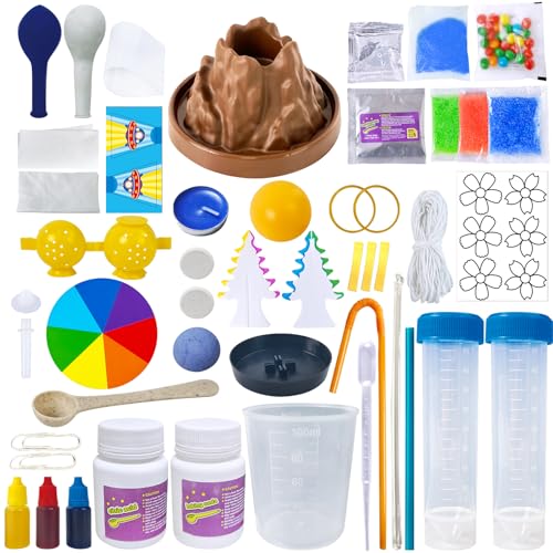 JOPSHEEN 75 Experimente Kits für Kinder Jungen Mädchen, Wissenschaft Experimentierkasten Spielzeug Jungen Geschenke, Vulkan Chemiebaukasten Kindern Labor JOPSHEEN 75 Experimente Kits für Kinder Jungen Mädchen, Wissenschaft Experimentierkasten Spielzeug Jungen Geschenke, Vulkan Chemiebaukasten Kindern Labor von JOPSHEEN