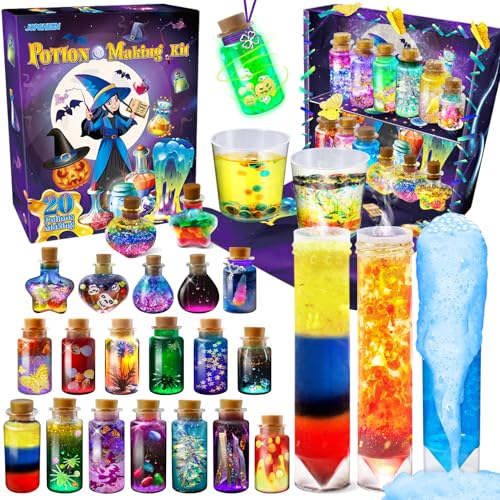 JOPSHEEN Kreative Geschenk für Kinder, 20 Zaubertrank Bastelset, Witchcraft Kit Hexen Zubehör, Experimente Spielzeug Für Kinder JOPSHEEN Kreative Geschenk für Kinder, 20 Zaubertrank Bastelset, Witchcraft Kit Hexen Zubehör, Experimente Spielzeug Für Kinder von JOPSHEEN