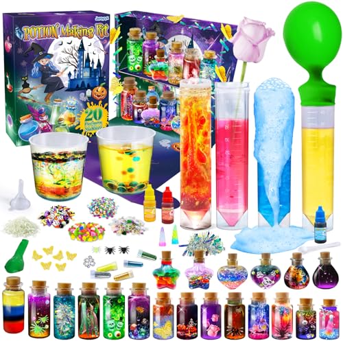 JOPSHEEN Zaubertrank Bastelset für Kinder – Kreatives Potion Making Kit, Zaubertränke Selber Machen, DIY Spielzeug für Kinder ab 8 Jahren JOPSHEEN Zaubertrank Bastelset für Kinder – Kreatives Potion Making Kit, Zaubertränke Selber Machen, DIY Spielzeug für Kinder ab 8 Jahren von JOPSHEEN