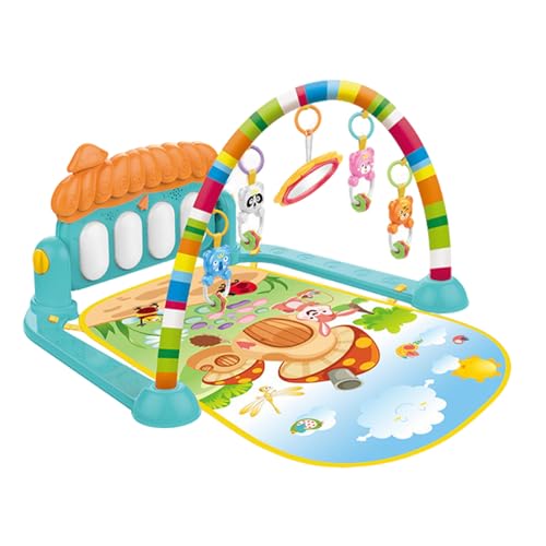 Krabbeldecke für Babys, verdickte Klaviermatte, Musik-Erlebnismatte, enthält 5 abnehmbare hängende Spielzeuge, 3 Modi der Musikklaviertastatur, kann an verschiedenen Orten installiert werden (Typ B) Krabbeldecke für Babys, verdickte Klaviermatte, Musik-Erlebnismatte, enthält 5 abnehmbare hängende Spielzeuge, 3 Modi der Musikklaviertastatur, kann an verschiedenen Orten installiert werden (Typ B) von JOPWUE