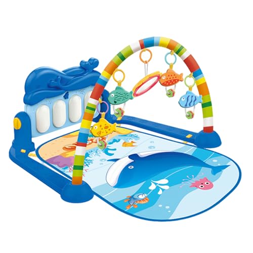 Krabbeldecke für Babys, verdickte Klaviermatte, Musik-Erlebnismatte, enthält 5 abnehmbare hängende Spielzeuge, 3 Modi der Musikklaviertastatur, kann an verschiedenen Orten installiert werden (Typ A) Krabbeldecke für Babys, verdickte Klaviermatte, Musik-Erlebnismatte, enthält 5 abnehmbare hängende Spielzeuge, 3 Modi der Musikklaviertastatur, kann an verschiedenen Orten installiert werden (Typ A) von JOPWUE