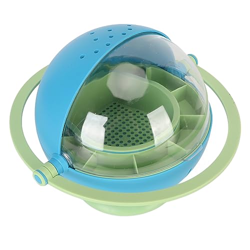 Seidenraupen-Beobachtungsbox, Extra Große HD-transparente Fensterwanzen-Brutraumkapsel, Sandleck-Mesh-Design, Seidenraupen-Beobachtungsbox für Kinder, Experimentelles Spielzeug(Blau) von JOROBURO