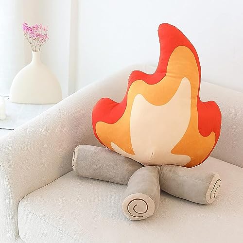 Fun Lagerfeuer Plüsch, Simulation Flamme Plüschtiere, Outdoor Camping Zimmer Dekoration, Geeignet für Jungen und Mädchen Weihnachten, Geburtstag Überraschung Geschenk (Klein) von JOSON