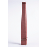 JOSWOOD 17029 H0 4-eckiger Kamin, dunkelroter Ziegel JOSWOOD 17029 H0 4-eckiger Kamin, dunkelroter Ziegel von JOSWOOD