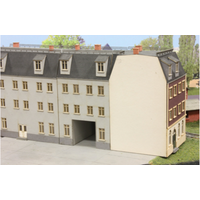 JOSWOOD 21013 H0 Stadthaus mit Durchfahrt, Jahrhundertwende von JOSWOOD