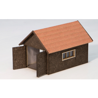 JOSWOOD 23032 H0 Kleiner Holzschuppen/Garage von JOSWOOD