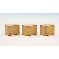 JOSWOOD 40178 H0 Kiste neutral klein 3 Stück von JOSWOOD