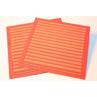 JOSWOOD 40251 H0 Bauplatte Frankfurter Dachpfanne 2 Stück von JOSWOOD