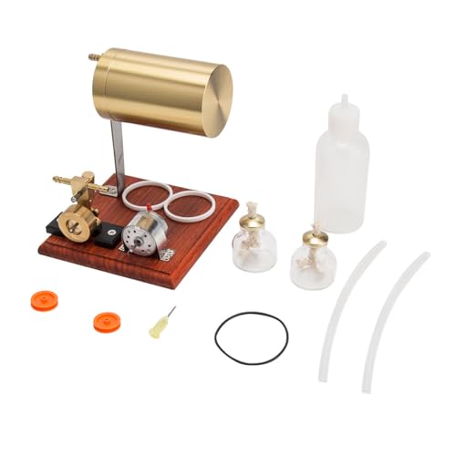 JOTPOR DIY Mini Dampfmaschine Modellbausatz - Schaukeltyp mit Kessel, externes Verbrennungsmotormodell | Pädagogisches Wissenschaftsprojekt und Hobby-Geschenk für Erwachsene JOTPOR DIY Mini Dampfmaschine Modellbausatz - Schaukeltyp mit Kessel, externes Verbrennungsmotormodell | Pädagogisches Wissenschaftsprojekt und Hobby-Geschenk für Erwachsene von JOTPOR