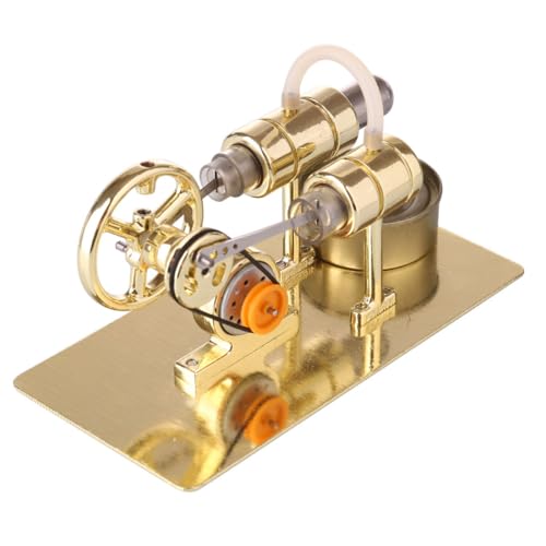 JOTPOR Stirlingmotor-Modellbausatz für 16+, DIY-Montage, externer Verbrennungsmotor für Physik-Experiment, pädagogisches Wissenschafts-Kit JOTPOR Stirlingmotor-Modellbausatz für 16+, DIY-Montage, externer Verbrennungsmotor für Physik-Experiment, pädagogisches Wissenschafts-Kit von JOTPOR