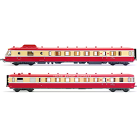 JOUEF HJ2461S H0 Dieseltriebwagen RGP I mit Beiwagen TEE-Farbgebung Sound DCC, SNCF, Ep. III JOUEF HJ2461S H0 Dieseltriebwagen RGP I mit Beiwagen TEE-Farbgebung Sound DCC, SNCF, Ep. III von JOUEF