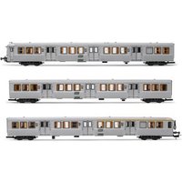 JOUEF HJ4150 H0 3 teiliges Wagenset RIB 70 Originallackierung, SNCF, Ep. IV von JOUEF