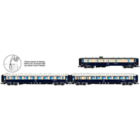 JOUEF HJ4198 H0 3-teiliges Set „Etoile du Nord“ Set #1 aus 1 x DD3, 1 x VP Côte d´Azur und 1 x VPC Étoile du Nord, CIWL, Ep. II von JOUEF