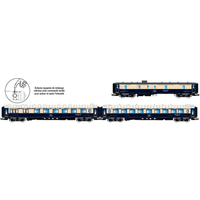 JOUEF HJ4199 H0 3-teiliges Set „Etoile du Nord“ Set #2 aus 1 x DD3, 1 x VPC Côte d´Azur und 1 x VP Étoile du Nord, CIWL, Ep. II von JOUEF