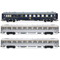 JOUEF HJ4213 H0 3-tlg. Set „Sud Express” aus CIWL-Speisewagen + 2 x DEV Inox kurz Nr. 1/2, SNCF, Ep. III-IV JOUEF HJ4213 H0 3-tlg. Set „Sud Express” aus CIWL-Speisewagen + 2 x DEV Inox kurz Nr. 1/2, SNCF, Ep. III-IV von JOUEF