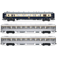 JOUEF HJ4214 H0 3-tlg. Set „Sud Express” aus CIWL-Salonwagen + 2 x DEV Inox kurz Nr. 2/2, SNCF, Ep. III-IV JOUEF HJ4214 H0 3-tlg. Set „Sud Express” aus CIWL-Salonwagen + 2 x DEV Inox kurz Nr. 2/2, SNCF, Ep. III-IV von JOUEF