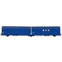 JOUEF HJ6237 H0 3-achs. Schiebeplanenwagen Lails „EVS", SNCF, Ep. IV von JOUEF