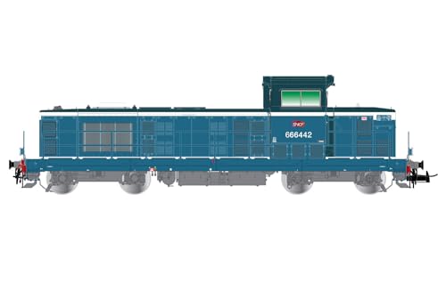 Jouef HJ2441S SNCF 4-achsige Diesellokomotive BB 666442, komplett Blaue DCC-Lok – Diesel, Einheitsgröße Jouef HJ2441S SNCF 4-achsige Diesellokomotive BB 666442, komplett Blaue DCC-Lok – Diesel, Einheitsgröße von JOUEF