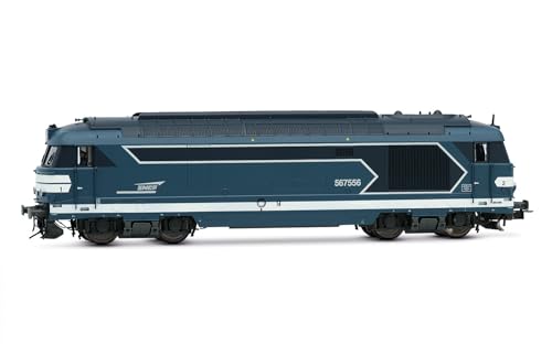 Jouef HJ2446S SNCF, BB 567556 Diesellokomotive, Flache Seitenwände, Blaue Lackierung mit Casquette-Logo, Ep. V, mit DCC-Sounddecoder Lok - Diesel Jouef HJ2446S SNCF, BB 567556 Diesellokomotive, Flache Seitenwände, Blaue Lackierung mit Casquette-Logo, Ep. V, mit DCC-Sounddecoder Lok - Diesel von JOUEF