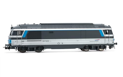 Jouef HJ2447S SNCF, BB 67400 mit flachen Seitenwänden, mit DCC-Sounddecoder. Lok – Diesel von JOUEF