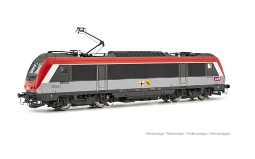 Jouef HJ2459S SNCF, BB 36008 „Blainville/Damelevières“, rote Lackierung, Ep. V, mit DCC-Sound-Decoder, Modell Eisenbahnlok – elektrisch von JOUEF