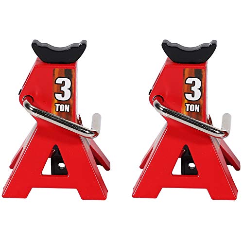 JOUSE 2 Stuecke Metall 3 Tonnen Simulierte Wagenheber HöHen Verstellbare Reparatur Halterung Szene Werkzeug für 1/10 TRX4 D90 CC01 RC Klettern Rot JOUSE 2 Stuecke Metall 3 Tonnen Simulierte Wagenheber HöHen Verstellbare Reparatur Halterung Szene Werkzeug für 1/10 TRX4 D90 CC01 RC Klettern Rot von JOUSE