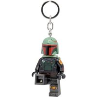 JOY TOY 52115 LEGO® Star Wars Boba Fett Schlüsselanhänger mit Taschenlampe 4,5x1,5x7,5 cm mit Hangtag (Batterie: 2x CR2025 enthalten) von JOY TOY