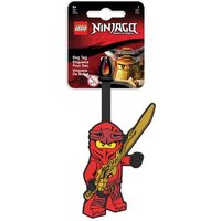 JOY TOY 52494 LEGO® Ninjago Kai - Gepäckanhänger aus Silikon 9 cm von JOY TOY