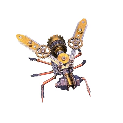 JOYARCH 3D Metall Puzzle für Erwachsene, 127Teile Mechanisches Biene A Metall Modell, DIY Steampunk Bausätze Einfügen Trend Verzierung von JOYARCH