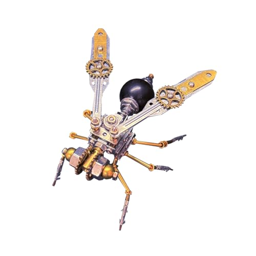 JOYARCH 3D Metall Puzzle für Erwachsene, 131Teile Mechanisches Waspen Metall Modell, DIY Steampunk Bausätze Einfügen Trend Verzierung JOYARCH 3D Metall Puzzle für Erwachsene, 131Teile Mechanisches Waspen Metall Modell, DIY Steampunk Bausätze Einfügen Trend Verzierung von JOYARCH