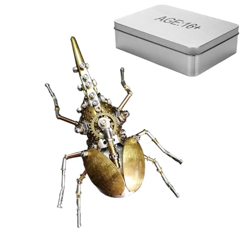 JOYARCH 3D Metall Puzzles für Erwachsene, 247Teile DIY Mechanisch Metall Dynastien Modell Bausatz, DIY Insekt Bausätze Ideales Spielzeug Geschenk & Dekorationen von JOYARCH
