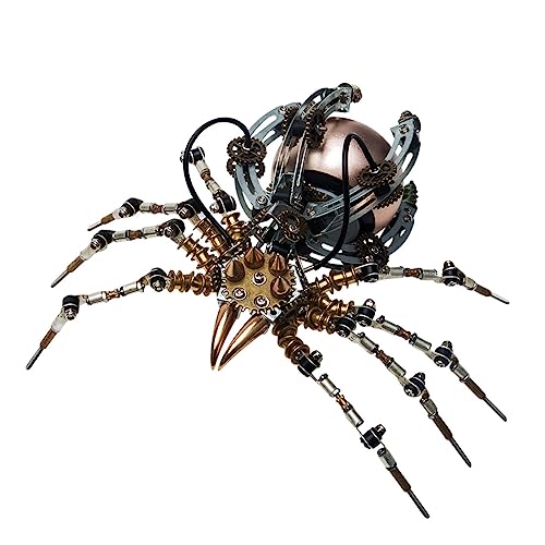 JOYARCH 3D Metall Spinne Lautsprecher Modell Erwachsene, DIY 3D Mechanische Metall Puzzlesätze, 512 Teile DIY Mechanische Steampunk Modell mit Lautsprecher Montage JOYARCH 3D Metall Spinne Lautsprecher Modell Erwachsene, DIY 3D Mechanische Metall Puzzlesätze, 512 Teile DIY Mechanische Steampunk Modell mit Lautsprecher Montage von JOYARCH