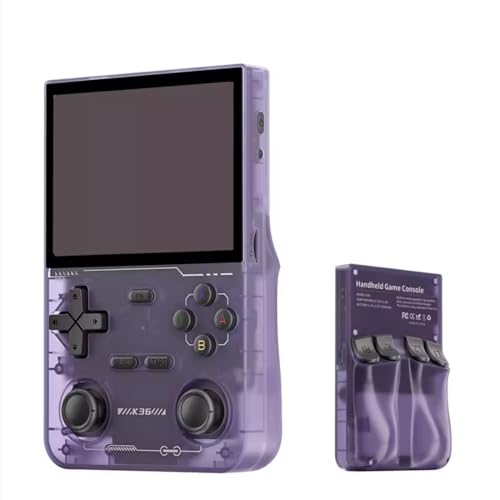 JOYARCH K36 Retro-Handheld-Videospielkonsole mit 8,9 cm (3,5 Zoll) 640 * 480 IPS-Bildschirm, 128 GB Dual-Joystick, Mini-tragbarer Retro-Videoplayer, integrierte 19000+ Spiele von JOYARCH