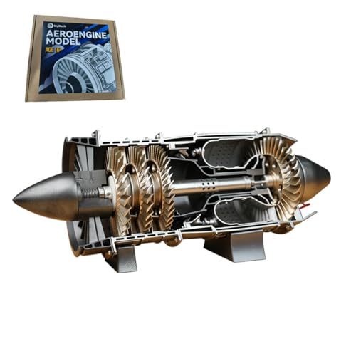 JOYARCH WP-85 Turbotriebwerk Modell für Erwachsene, 1/3 100PCS DIY 3D-Druck Funktionale Motor Modell, Mechanische Wissenschaft Spielzeug Desktop Ornament JOYARCH WP-85 Turbotriebwerk Modell für Erwachsene, 1/3 100PCS DIY 3D-Druck Funktionale Motor Modell, Mechanische Wissenschaft Spielzeug Desktop Ornament von JOYARCH