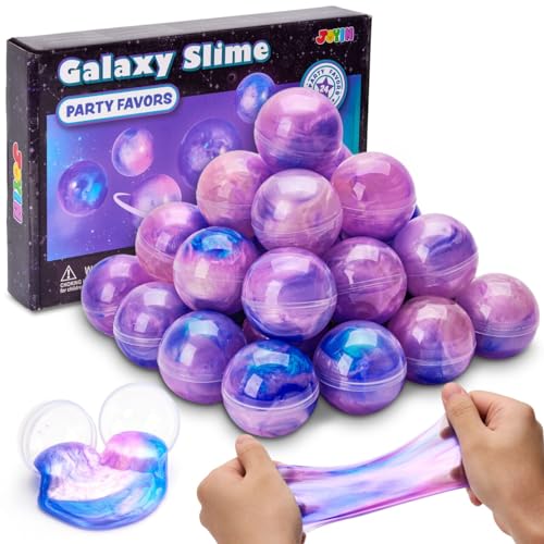 JOYIN 24 Pack Slime Kit(Rosa), Galaxy Slime Ball Slime Set Partygeschenke –Fluffy, Nicht klebrig, schmutzfrei, streßabbauend, Schleim Kits für Mädchen und Jungen – Kindergeburtstag Mitgebsel Set JOYIN 24 Pack Slime Kit(Rosa), Galaxy Slime Ball Slime Set Partygeschenke –Fluffy, Nicht klebrig, schmutzfrei, streßabbauend, Schleim Kits für Mädchen und Jungen – Kindergeburtstag Mitgebsel Set von JOYIN