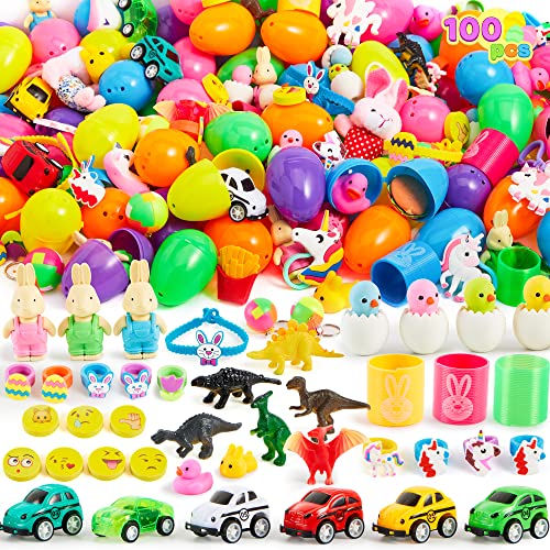 JOYIN 100 pcs spielzeug plus-aufkleber ostereier premium-prefilled klappbare 2 3/8 „für ostern-thema-partei-bevorzugung, jagd eier, korb stuffers füllstoffe, geburtstagspartydekoration (quality toys) JOYIN 100 pcs spielzeug plus-aufkleber ostereier premium-prefilled klappbare 2 3/8 „für ostern-thema-partei-bevorzugung, jagd eier, korb stuffers füllstoffe, geburtstagspartydekoration (quality toys) von JOYIN