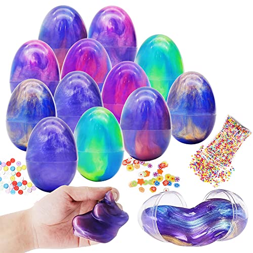 JOYIN 12 PCs Silly Galaxy Slime Bunte Knete mit Zubehör für alle Altersgruppen Kinder, Stress Relief Sludge Spielzeug, Prefilled Ostern Thema Party Favor Supplies, Basket Stuffers JOYIN 12 PCs Silly Galaxy Slime Bunte Knete mit Zubehör für alle Altersgruppen Kinder, Stress Relief Sludge Spielzeug, Prefilled Ostern Thema Party Favor Supplies, Basket Stuffers von JOYIN