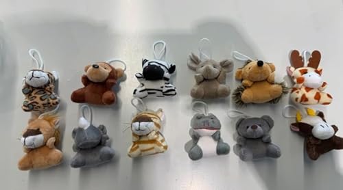 JOYIN 12 Stück Kuscheltiere Mini Kleine Geschenke,Püschtiere Mini Kuscheltier für Kinder, Mitgebsel Kindergeburtstag,Tombola Preise JOYIN 12 Stück Kuscheltiere Mini Kleine Geschenke,Püschtiere Mini Kuscheltier für Kinder, Mitgebsel Kindergeburtstag,Tombola Preise von JOYIN
