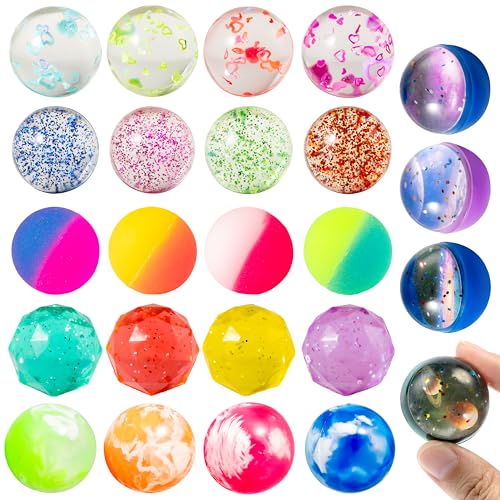 JOYIN 24 Stück Bouncy Balls, Flummies für Kinder 32 mm, Flummi Partytütenfüller, Gummibälle, Mitbringsel Kindergeburtstag, Pinata Füllung, Geburtstagsgeschenk, Mitgebsel Kindergeburtstag JOYIN 24 Stück Bouncy Balls, Flummies für Kinder 32 mm, Flummi Partytütenfüller, Gummibälle, Mitbringsel Kindergeburtstag, Pinata Füllung, Geburtstagsgeschenk, Mitgebsel Kindergeburtstag von JOYIN