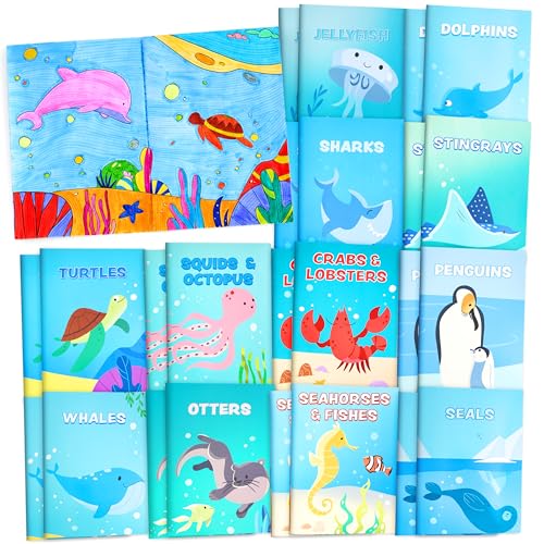 JOYIN 24 pcs Malbuch mit Meerestieren von JOYIN