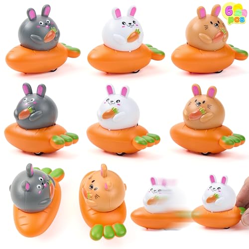 JOYIN Oster-Karotten-Autos mit Rückzieh-Hasen Aufziehspielzeug Reibungsrenner-Geschenke für Kinder Erwachsene Osterparty-Geschenke Osterhasen als Mitbringsel Mitgebsel Gastgeschenke JOYIN Oster-Karotten-Autos mit Rückzieh-Hasen Aufziehspielzeug Reibungsrenner-Geschenke für Kinder Erwachsene Osterparty-Geschenke Osterhasen als Mitbringsel Mitgebsel Gastgeschenke von JOYIN