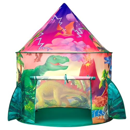 JOYIN Dinosaur Kinderzelt für Drinnen Spielzelt Kinder Pop up Spielzelt Kids Indoor Outdoor Weltraumzelt Tragbares Kinderspielzelt mit Tragetasche, Geschenk für Kinder JOYIN Dinosaur Kinderzelt für Drinnen Spielzelt Kinder Pop up Spielzelt Kids Indoor Outdoor Weltraumzelt Tragbares Kinderspielzelt mit Tragetasche, Geschenk für Kinder von JOYIN