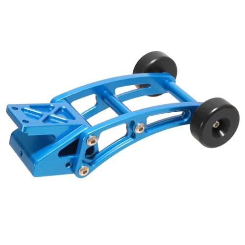 JOSYOG RC Wheelie Bar für MJX Hyper Go 1/14 14209 14210 verstellbares Schwanzrad Kopf nach oben Hinterradstange Teile (blau) von JOYSOG