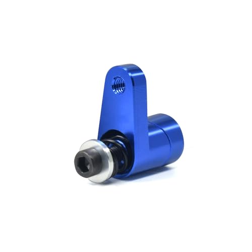 JOYSOG 20T Servohorn aus Metall, Aluminium, für ARRMA 1/18 Granit GROM/1/18 Typhon GROM/1/14 Mini Mojave GROM RC Servo Arm Horn Teile (blau) von JOYSOG