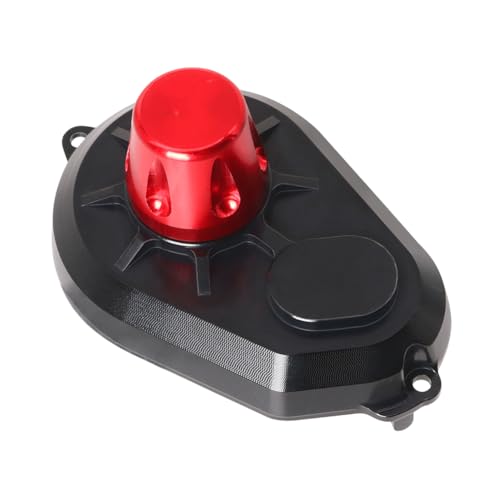 JOYSOG Aluminium-Getriebeabdeckung für Arrma Fury Mega 1/10 RC Stirnradgetriebegehäuse, Staubschutzteile von JOYSOG