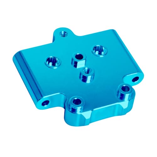 JOYSOG Aluminium-Vorderradaufhängung für Tamiya 1/10 Fighter NXGEN DT-04 RC Schwingenbefestigungsplatte Verstärkungsteile (blau) von JOYSOG