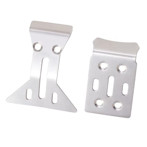 JOYSOG Edelstahl Front Rear Chassis Armor Protection Plate for Losi 1/24 Micro-B 2WD RC Chassis Armor Guard Plate Parts JOYSOG Edelstahl Front Rear Chassis Armor Protection Plate for Losi 1/24 Micro-B 2WD RC Chassis Armor Guard Plate Parts von JOYSOG