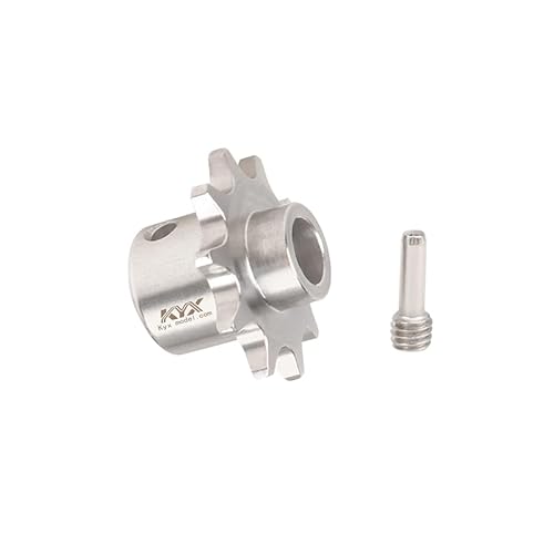 JOYSOG Edelstahl-Kettenrad für LOSI 1/4 Promoto-MX RC Motorrad-Kettenrad Upgrades Teile Zubehör (1 Stück) von JOYSOG