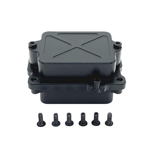 JOYSOG Metal Receiver Box for MJX Hyper Go 1/12 H12Y H12Y+ RC ESC Receiver Dustproof Box Protector Case Parts (Black) von JOYSOG